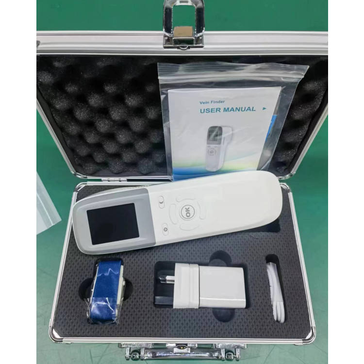 QV‑600 handheld aderzoeker met licht, draagbaar infrarood ader‑detectieapparaat